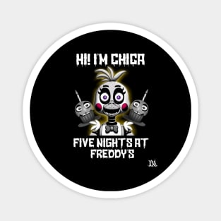 five nights at freddys shirt (chica the chicken) Magnet